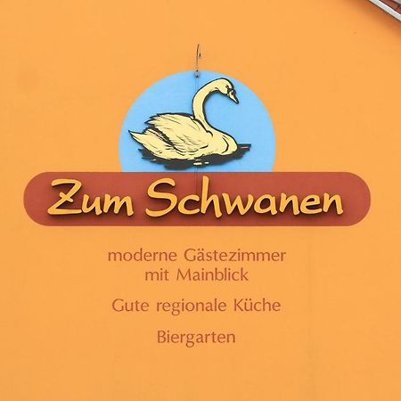 Gasthof Zum Schwanen Kleinostheim Exteriör bild